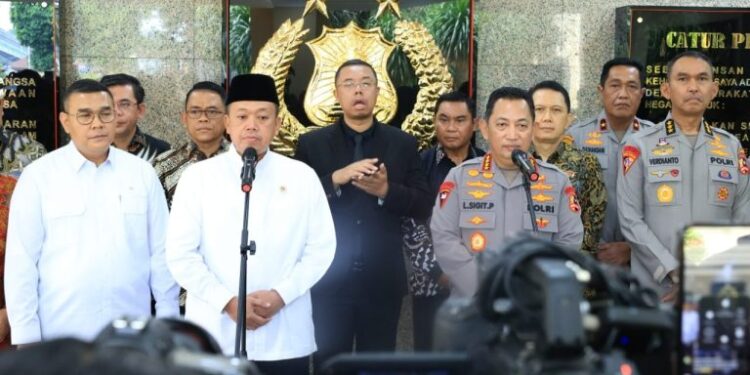 Menteri ATR/BPN Temui Kapolri Untuk Kerjasama Berantas Mafia Tanah Tanpa Toleransi