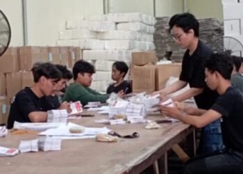 Pilkada 2024, KPU Tangsel Selesaikan Pelipatan Surat Suara