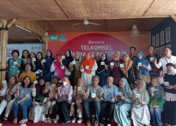 Majukan UMKM, Gerai Lengkong Bersama Telkomsel Gelar Pelatihan Digital Marketing
