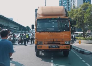 Truk Terobos Lampu Merah di Slipi Akibatkan Dua Pengendara Tewas, Sopir Mengaku Ngantuk
