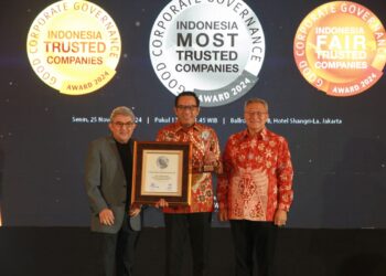 Unggul Dalam Tata Kelola, BRI Dinobatkan sebagai The Most Trusted Company 2024