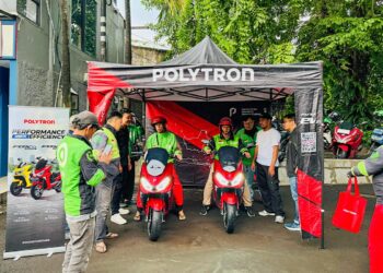 Kolaborasi dengan Gojek: Motor Listrik POLYTRON FOX-R Jadi Pilihan Masa Depan