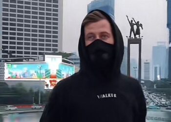 Alan Walker Unggah Video Jalan-Jalan ke Bundaran HI, Komentar Netizen Bikin Ngakak