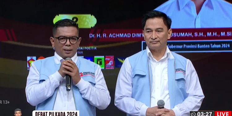 Andra-Dimyati Beber 8 Program Prioritas di Debat Terakhir