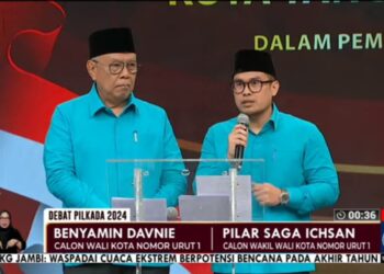 Janji Ben-Pilar Siapkan Beasiswa di SMP Swasta dan Tingkatkan SDM Guru pada Debat Pilkada Tangsel