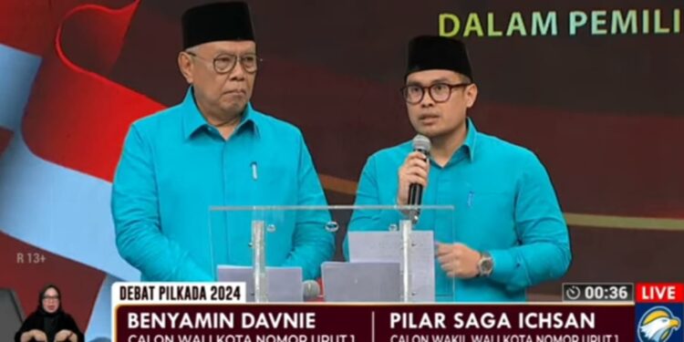 Janji Ben-Pilar Siapkan Beasiswa di SMP Swasta dan Tingkatkan SDM Guru pada Debat Pilkada Tangsel