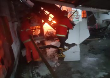 Sebuah Warung Tegal dan Kios Terbakar di Ciledug, Diduga Akibat Kebocoran Gas