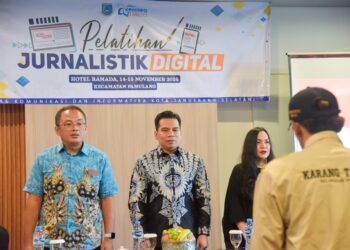 Tingkatkan Kualitas SDM, Diskominfo Tangsel Gelar Pelatihan Jurnalistik Digital
