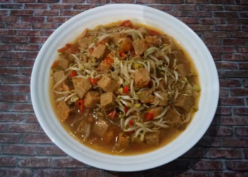 Masakan Khas Tangsel: Gecom, Paduan Taoge dan Oncom yang Praktis Dibuat