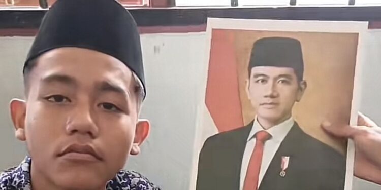Waduh, Viral Siswa Mirip Wapres Gibran Rakabuming Sampai Masuk TV