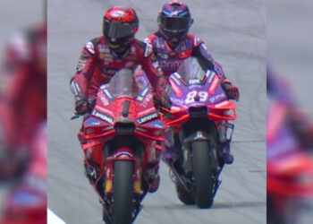 Bagnaia Crash, Martin Juarai Sprint Race MotoGP Malaysia 2024