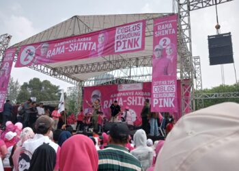 Ikut Kampanye Akbar Rama-Shinta, JARI 98 Siap Menangkan Paslon yang Bawa Perubahan
