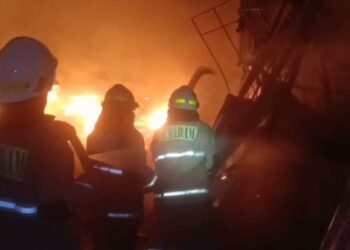 Kebakaran di Koja Jakarta Utara, Kakek Lansia Tewas Terbakar dalam Rumah