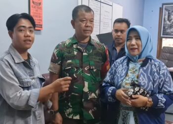 Gerai Lengkong Banjir Lagi, Lista Hurustiati Bersyukur dapat Bantuan dari Yonkav, Arhanud dan BPBD Tangsel