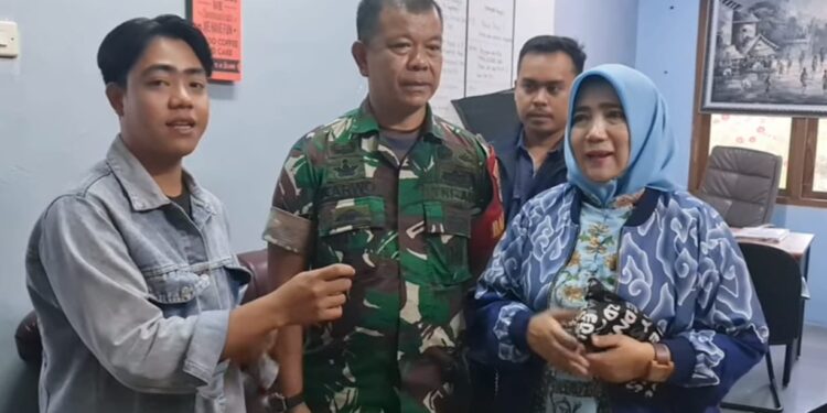 Gerai Lengkong Banjir Lagi, Lista Hurustiati Bersyukur dapat Bantuan dari Yonkav, Arhanud dan BPBD Tangsel