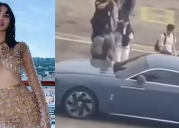 Tiba di Jakarta, Lisa BLACKPINK Dijemput Mobil Listrik Mewah