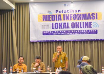 Tingkatkan Literasi Digital, Diskominfo Tangsel Gelar Pelatihan Media Informasi