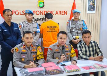Ungkap Kasus Penemuan Bayi, Polsek Pondok Aren Amankan Dua Tersangka