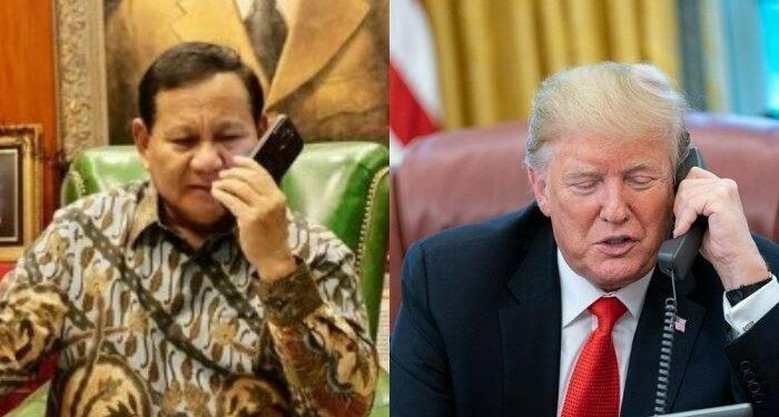 Presiden Prabowo dan Donald Trump Berbincang Via Telpon, Ada Apa?