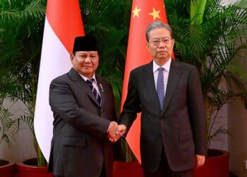 Bertemu Zhao Leji, Presiden Prabowo Tegaskan Komitmen Pererat Hubungan Indonesia-Tiongkok