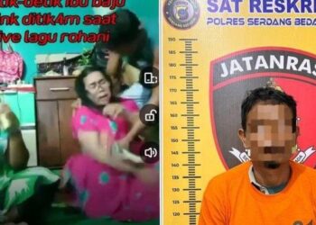 Sadis! Suami Tikam Istri Hingga Tewas Saat Live Karaoke di Medsos, Pelaku Berhasil Diamankan