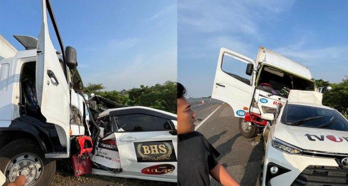 Ternyata, Tragedi Maut Truk Boks Tabrak Mobil Kru TV One Terjadi Gara-Gara Ini