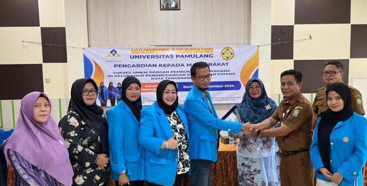 PKM Unpam di Kecamatan Pinang Kota Tangerang: Sukses UMKM dengan Pembukuan Sederhana