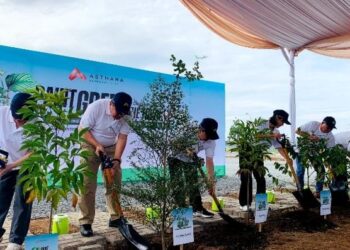 Asthara Skyfront City Tanam 10 Ribu Pohon