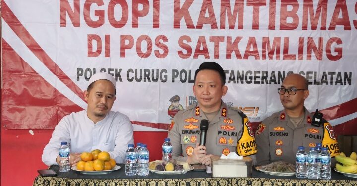 Gelar Ngopi Kamtibmas, Kapolres Tangsel Sampaikan Pesan Penting