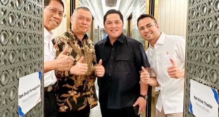 Tumpangi Direct Train Jakarta-Semarang, Erick Thohir: Tiket Langsung Habis Terjual