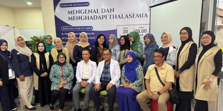 Rumah Sakit Buah Hati Ciputat bersama POPTI Tangsel Gelar Seminar Kesehatan: Mengenal dan Menghadapi Thalasemia