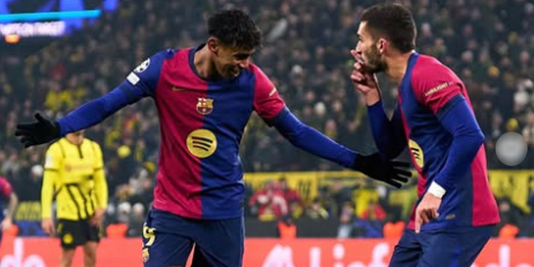 Hasil Liga Champions: Barca Bekuk Dortmund di Signal Iduna Park, City Keok Lagi