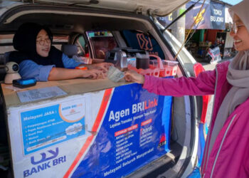 BRI Optimalkan Layanan Keuangan Lewat 1 Juta AgenBRILink saat Nataru