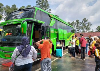 Sambut Libur Nataru, Terpantau Kenaikan Penumpang Bus AKAP di Tujuh Terminal