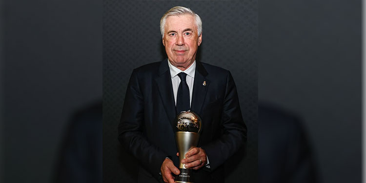 ‘Tendang’ Alonso dan Guardiola, Ancelotti Sabet Gelar Pelatih Terbaik FIFA 2024