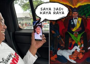 disway lukisan aktivis