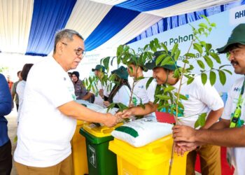 Perkuat Ruang Terbuka Hijau, Pemkot Tangsel dan PT CSJ Gelar Penanaman Pohon