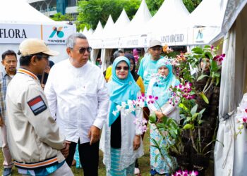Resmi Ditutup, Benyamin Ingin Tangsel Orchid Festival Jadi Agenda Rutin