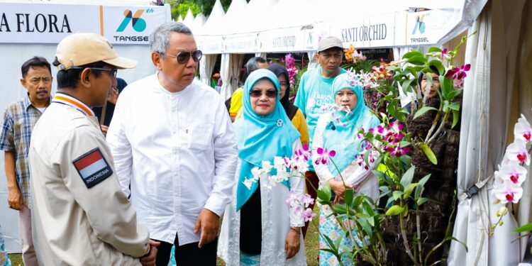 Resmi Ditutup, Benyamin Ingin Tangsel Orchid Festival Jadi Agenda Rutin