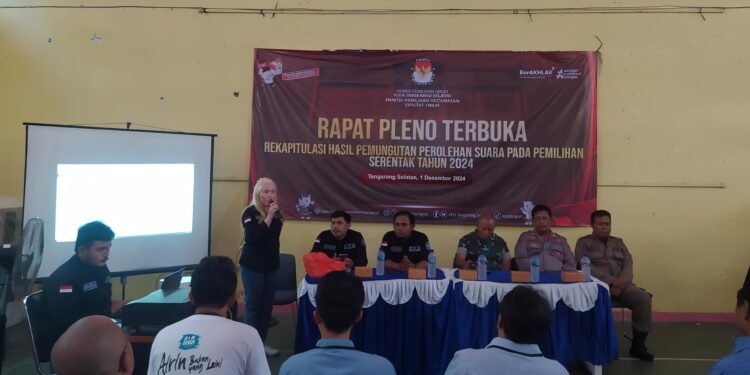 Pilkada 2024, KPU Tangsel Targetkan Rekapitulasi Suara Tingkat Kota Selesai 6 Desember
