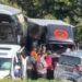 Tabrakan Beruntun di Tol Dalam Kota Arah Cawang, Dua Mobil Rusak Parah