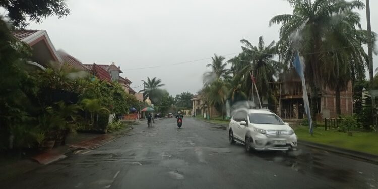 hujan di pamulang