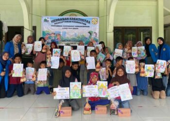 PKM Unpam: Mengasah Kreativitas dan Edukasi Kesehatan Masyarakat di TPA Masjid Nurul Kholisoh Bogor