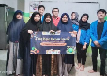 PMKM Unpam: Tata Masa Depan Cerah dengan Hidup Sehat dan Bersih Sejak Dini