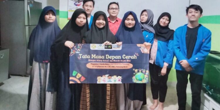 PMKM Unpam: Tata Masa Depan Cerah dengan Hidup Sehat dan Bersih Sejak Dini
