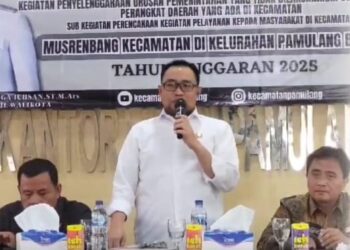 Waka DPRD Tangsel Hadiri Musrenbang Kelurahan Pamulang Barat