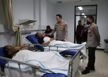 Polres Tangsel Tangkap Terduga Pelaku Penyiraman Air Keras ke Polisi