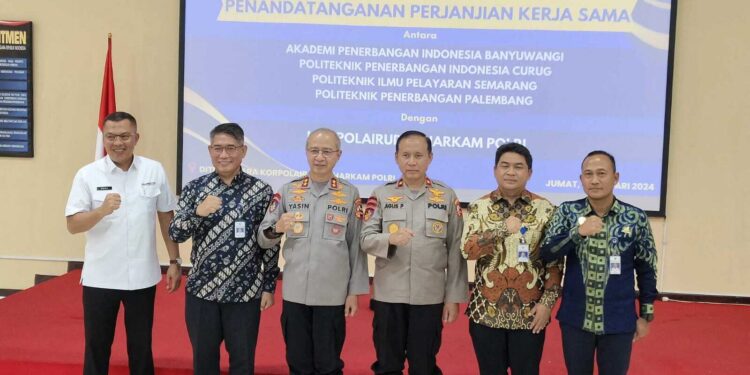 Tingkatkan Kualitas SDM, Ditpolairud Baharkam Polri MoU dengan Beberapa Institusi Pendidikan