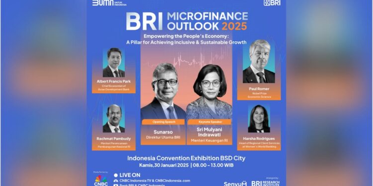 BRI Microfinance Outlook 2025 Hadirkan Narasumber Terkemuka Dunia
