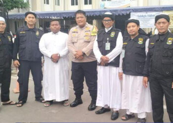 Hadiri Isra Miraj, Bhabinkamtibmas Bencongan Sampaikan Pesan Kamtibmas